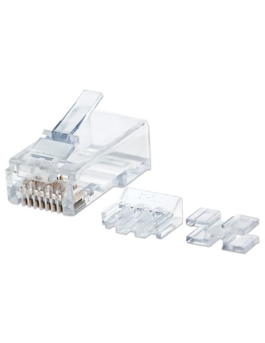 Intellinet 790536 Conector Rj45 Transparente