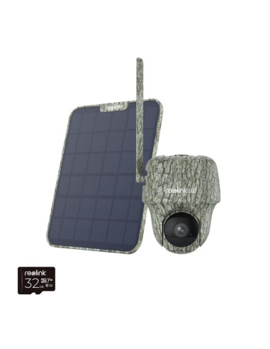 Cámara De Vigilancia Reolink Go Series G450 With Solar Panel 2 Camuflaje