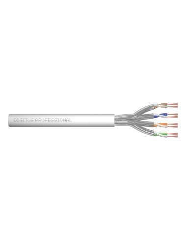 Digitus Dk-1623-a-p-305 Bobina Cable De Red 305 M Cat6a U/ftp (stp) Gris