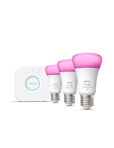 Bombilla Philips Hue Mostek + 3x E27 10,5w! Rgbw