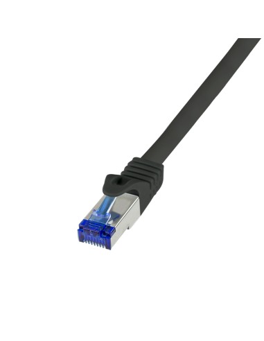 Logilink Cable De Red Ultraflex, Cat.6a, S Ftp, Negro, 2 M