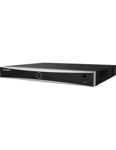 Grabador Nvr 8ch 8poe 1u 12mp Acusense Perímetro Facial E/s Audio Alarma 4/1 2xhdd