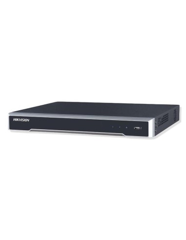 Grabador Nvr 16ch Ip 1u 16 Poe 8mp 2xhdd Hikvision