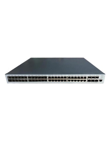 Switch 54 Puertos (24 Eléctricos Gigabit + 24 ópticos Sfp Gigabit + 6 Puertos  L3 10g Hikvision