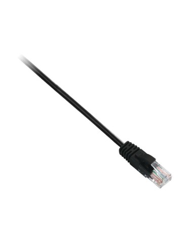 V7 Cable Negro Cat6 No Blindado (utp) Con Conector Rj45 Macho A Rj45 Macho 2m 6.6ft