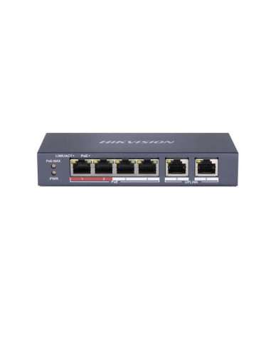 Switch Poe No Administrado Fast Ethernet De 4 Puertos 100mbps