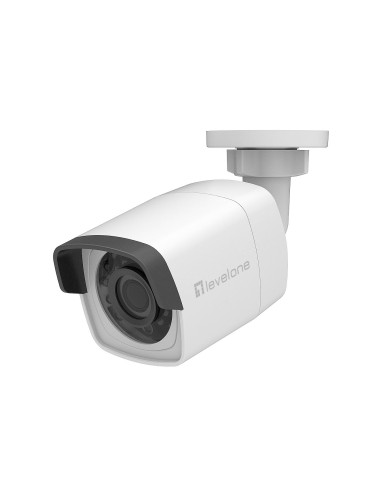 Levelone Ipcam Fcs-5202 Fijación 4mp H.265 Ir 6w Poe