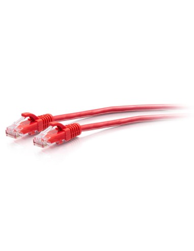 C2g 10ft (3m) Cat6a Snagless Unshielded (utp) Slim Ethernet Network Patch Cable Red Cable De Interconexión Rj-45 (m) A Rj-45...