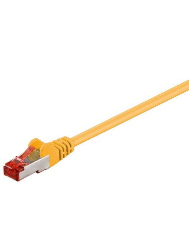 S/ftp Cat6 0.15m Yellow Lszh Pimf (pairs In Metal Foil)