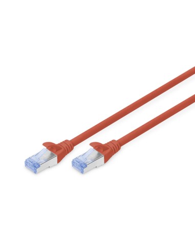 Cable Digitus De Red Rj45 Sf Utp Cat5e 7.00m Rojo Hebelschutz