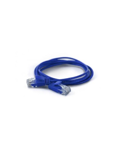 Cable Wantec De Red Utp Cat6a D 2,8mm 0,10m Azul