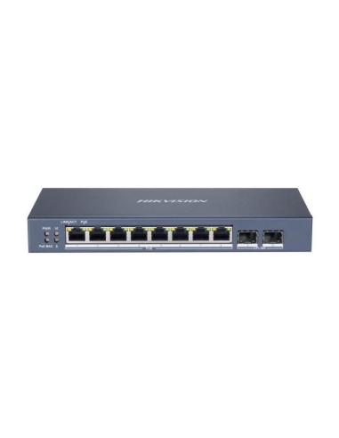 Switch 8 Puertos Poe Gigabit  + 2 Rj45 Gigabit Smart