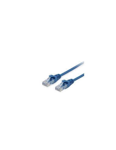 Equip Cable De Red Cat6a U Utp 2xrj45 0.15m Azul