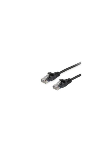 Equip Cable De Red Cat6a U Utp 2xrj45 0.15m Negro