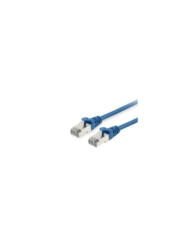 Equip Cable De Red Cat6a S Ftp 2xrj45 0.15m Azul