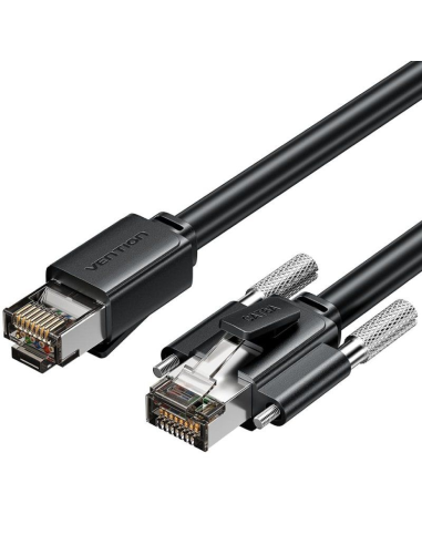 Cable De Red Rj45 Sftp Vention Ibubaz Cat.6 7m Negro