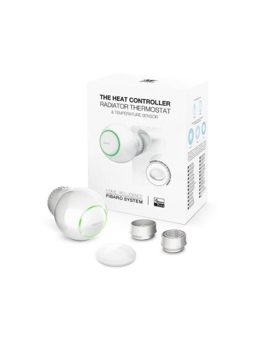 Fibaro The Heat Controller Starter Pack Zw5 Termostato Ue Z-wave Blanco