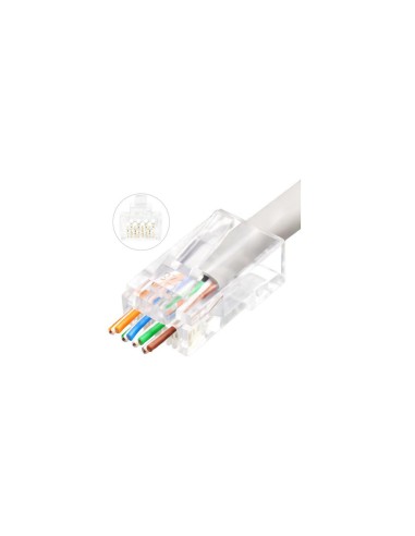 Microconnect Kon505-50ez Conector Rj-45 Transparente 50 Piezas