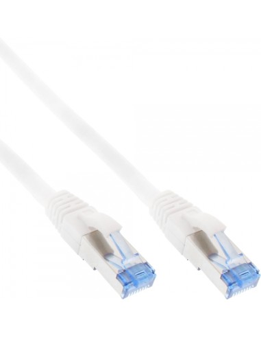 Cable De Red Inline S/ftp Pimf Cat.6a Libre De Halógenos 500mhz Blanco 3m