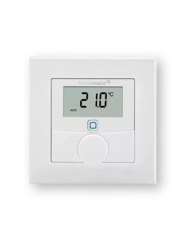 Termostato De Pared Homematic Ip Con Sensor De Humedad (hmip-wth-1) Blanco 156669a0