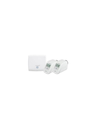 Calefacción Homematic Ip Starter Set (hmip-sk16) (blanco, Punto De Acceso Ip Homematic (hmip-hap), 2 Termostatos De Radiador...