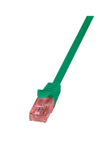 Logilink Cq2015u Cable De Red Cat.6 U Utp, Primeline, Green, 0.25m