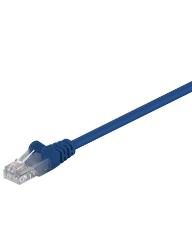 Goobay U/utp Patchcord Cat5e. Cca. Blue. 10m