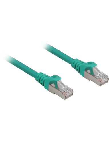 Sharkoon Cable De Red Rj45 Cat.6a Sftp 10m Verde