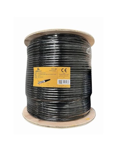 Gembird Cat6 Ftp Lan Gel Filled Outdoor Cable Solid 305m Black