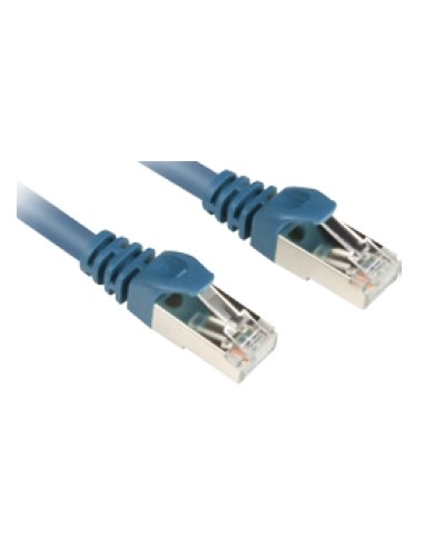 Cable Sharkoon Conector Rj45   Conector Rj45 Cat.6 S/ftp Azul, 1,5 Metros 4044951017850