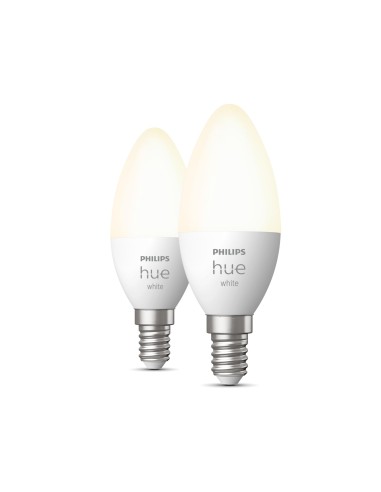 Bombillas Philips Hue White Pack De 2 E14 929003021102