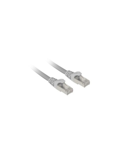 Cable De Conexión Sharkoon Sftp, Rj-45, Con Cable Sin Procesar Cat.7a Gris, 2 Metros 4044951029693