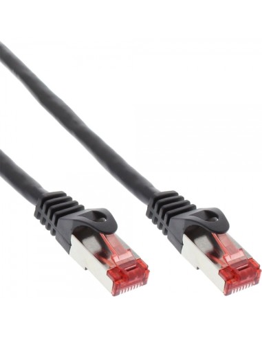 Inline Crossover Pc To Pc Direct Connect Cable S/ftp Cat.6 Negro 1m