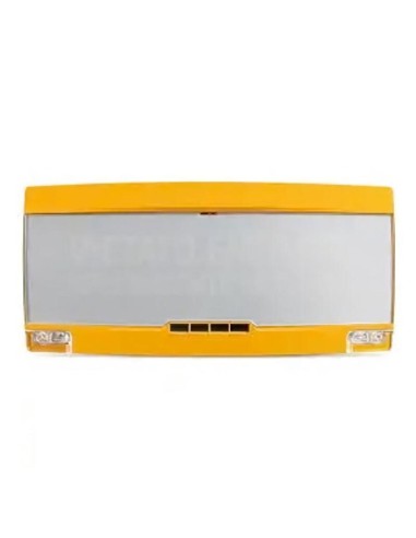 Notifier Pan1-plus-adv-y-sp Panel Indicador Analogico Extinción En 54.3/23 Exterior, Color Amarillo Con Letrero Gris Y Texto...