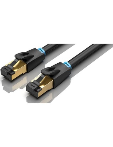 Cable De Red Rj45 Sftp Vention Ikabq Cat.8 20m Negro