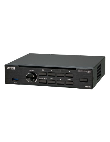 Aten Switch De Presentación Quadview Con Multistreaming