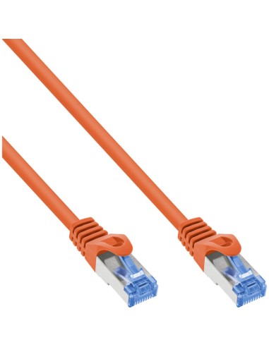 Inline® Patch Cable, Cat.6a, S/ftp, Tpe (lszh), Cca, Orange, 3m