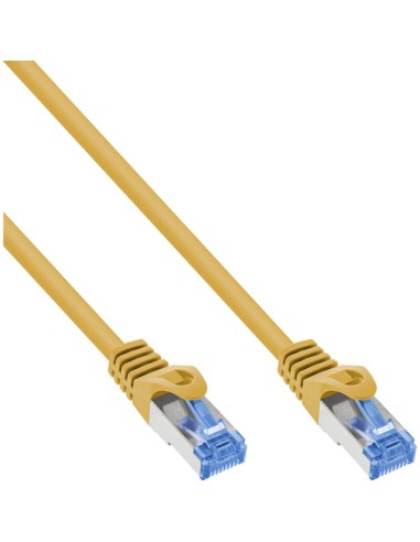 Inline® Patch Cable, Cat.6a, S/ftp, Tpe (lszh), Cca, Yellow, 3m