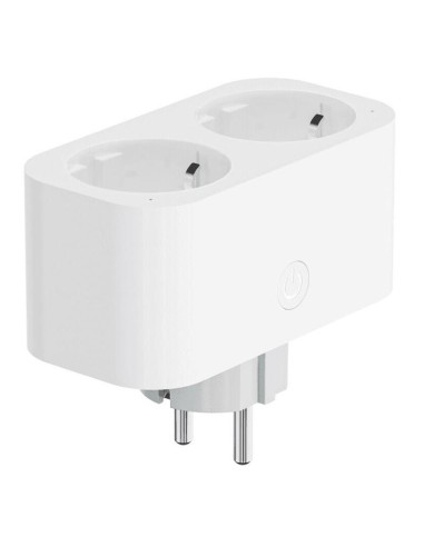 Enchufe Inteligentne Woox R6153 Smart Dual Plug Eu 16a + Energy Monitor