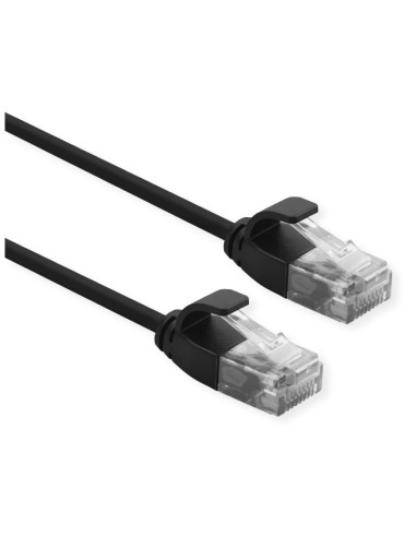 Roline 21.15.3951 Cable De Red Negro 0,3 M Cat6a U/utp (utp)