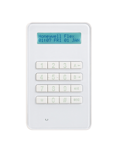 Honeywell Cp050-00-01 Teclado Lcd Mk8. Retroiluminación Blanca. Zumbador Y Tamper. Grado 3