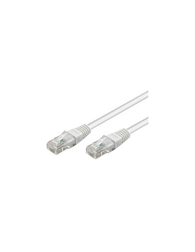 Goobay 68510 Cable De Conexiã³n Cat 5e, U/utp, Blanco, 7,5 M