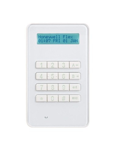 Honeywell Cp051-00-01 Teclado Lcd Mk8. Lector De Proximidad. Retroiluminación Blanca. Zumbador Y Tamper. Grado 3