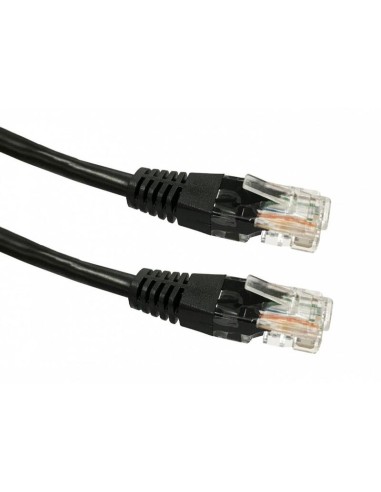 Cable De Cobre Patchcord Cat. 6 Rj45 Utp 5m Negro