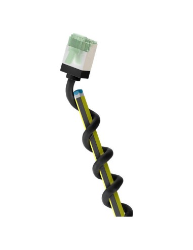 Goobay Cable Patch Ultraflexible Cat.8.1 Delgado, U/ftp Negro, 2 Metros, Clavijas Extracortas 74354